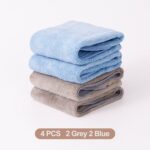 4 Pack Adult Bibs for Men and Women, Adult Bibs for Elderly, Large Towel bibs for Special Needs Adults - Image 3