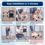 Stand Assist-Mobility Standing Aid Rail for Couch, Chair, Bedside, Toilet. Assistance Handle for Seniors and People with Limited Mobility. Safety Grab Bar for Standing, Walking, Up and Down the Stairs - Image 6