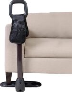 Stander CouchCane, Standing Assistance Aid for Adults, Seniors, and Elderly, Chair Lift Assist, Standup Support, Adjustable Mobility Couch Rails, with Safety Grab Bar Handle and Organizer Pouch