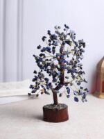 Lapis Lazuli Wisdom Bonsai Tree - Crystal Tree of Life for Wisdom & Spiritual Insight - Positive Energy Healing Crystals - Feng Shui Home Decor Spiritual Gift - Image 4