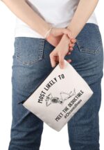 PWHAOO Chronic Illness Inspired Gift Invisible Illness Spoonie Makeup Bag Warrior Cosmetic Bag Insurance Deductible Sarcasm Gift (Invisible Illness Spoonie M) - Image 7