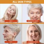 Super Vitamin C Serum for Women Over 70: Advanced Anti-Aging Vitamin C, Niacinamide, Vitamin E & Caffeine Formula，Hydrates, Firms, Lifts, Targets Wrinkles & Dark Spots, 1.0 fl. oz. - Image 7