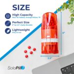 Pill Dispenser - Medication Holder for Adults & Seniors - Lock Feature - Arthritis Friendly - One Push, One Pill - Effortless & Hygienic - 75 Round Tablets - Image 4