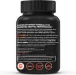 Vital Vitamins Nootropic Brain Supplement Plus - for Memory, Focus, Concentration, Neuro Energy, Clarity - with Lion's Mane Mushrooms - 60 Capsules - Image 8
