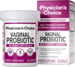 Physician's CHOICE Vaginal Probiotics for Women - pH Balance, Odor Control, Yeast Balance, Vaginal Flora & Feminine Health - 6B CFU with Organic Prebiotics and Cranberry Extract - 30 CT