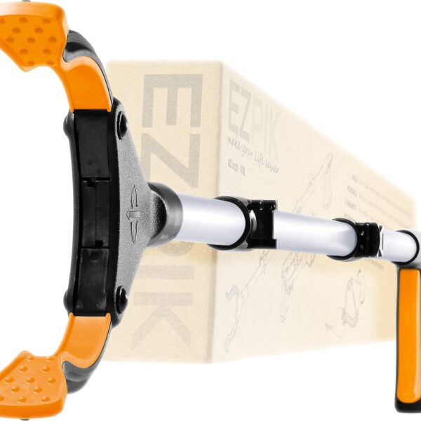 EZPIK Pro 43" Foldable Grabber Reacher Tool for Seniors - Grabbers for Elderly Reaching Tool Heavy Duty Pickup Trash Picker Upper Equipment - Claw Grabber Stick for Reaching Aids, Weed Gripper