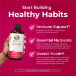 MaryRuth Organics Multivitamin for Women Men & Kids | Vegan, Sugar Free | Womens Multivitamin & Multimineral | Beauty & Energy Women's Multivitamin| Non-GMO | 15.22 Fl Oz - Image 5