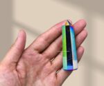 Titanium Aura Quartz Crystal Towers ~ Natural Healing Crystal Point Obelisk for Reiki Healing and Crystal Grid (2" to 3" INCH) - Image 4