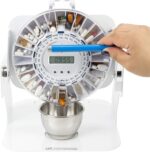 e-Pill MedTime Station – Locked Automatic Pill Dispenser with Tipper Base, 6 Alarm Settings – Transparent Clear Cover - Image 2