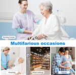 Life Alert Systems for Seniors No Monthly Fee Wi-Fi APP Control Elderly Alarm Call Button Caregiver Pager Panic Alarm for 1 Call Button 1 Watch Button 1 Receiver(Only Supports 2.4GHz Wi-Fi) - Image 6