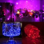 WATERGLIDE 24 Pack Fairy Lights Battery Operated (Included), 6.5ft 20 LED Mini String Lights, Waterproof Silver Wire Firefly Starry Lights for DIY Wedding Christmas Party Mason Jars Decor, Multicolor - Image 5