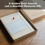 Guided Grief Journal for Navigating Loss. Memorial, Sympathy Gifts for Loss of Loved One. Bereavement, Cardinal, Remembrance, Sorry For Your Loss Gifts. Grief Journal with 4 Sections of Prompts. - Image 2