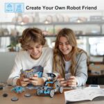 Sillbird STEM 12-in-1 Education Solar Robot Toys for Boys Ages 8-13, DIY Building Science Experiment Kit Birthday Gifts for Kids 8 9 10 11 12 13 Years Old, Solar Powered by The Sun - Image 6