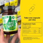 FlavCity Vitamin D3, K2 & Zinc - Triple Threat Supplement - Daily or Seasonal Immune Support - Vitamin D with K2 for Enhanced Absorption - Promote Healthy Bones & Skin (90 Capsules) - Image 4