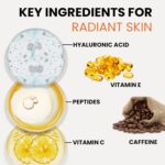 Super Vitamin C Face Serum for Mature Skin: All-In-One Hydrating Anti-Aging Formula - Vitamin C, Hyaluronic Acid, Vitamin E, Caffeine - Face Lift Serum for Wrinkles, Dark Spots - 1.7 fl. oz. - Image 6