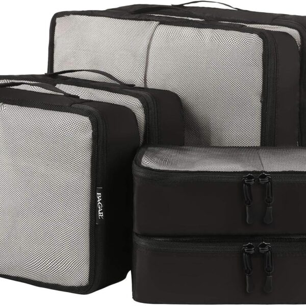 BAGAIL 6 Set Packing Cubes,Travel Luggage Packing Organizers