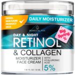 REMEDIAL PAX Face Moisturizer Retinol Cream, Anti Aging Neck Firming Cream, Collagen Day & Night Face Cream with Hyaluronic Acid for Women & Men, 1.85 Fl Oz