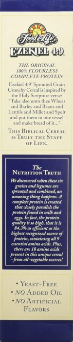 Food For Life Cereal Ezekiel 4:9 Golden Flax, 16 OZ - Image 3