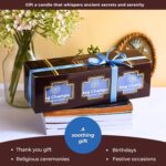 Nag Champa Candle for Home Scented - Pack of 3 x 5oz Natural Soy Clean Organic Non Toxic - for Aromatherapy Meditation Spiritual Gifts Bathroom Kitchen - Long Lasting Heavily Scented Velas Aromáticas - Image 7