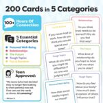 200 Family Conversation Cards - Put Down The Phones & Connect with Family - Get to Know Each Other Better with Meaningful Talk - Let Kids Express Themselves, Great for Dinner Table & Road Trips - Image 3