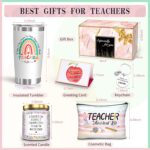 Teacher Appreciation Gifts,Teacher Gifts for Women from Student,-It Takes a Big Heart to Shape Little Minds 20 oz Tumbler Set,Thank you Teacher Gift - Image 6