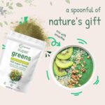Super Greens Powder, 1lb | 100 Superfood Blend | Daily Greens, Whole Food Fruits and Vegetables, Mushrooms, & Probiotics | Wheatgrass, Spirulina, Lions Mane, Beet Root | Original, Non-GMO - Image 6