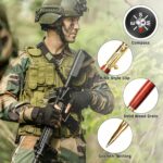 Bolt Action Pen with Compass & Extra Refill, Christmas Gifts Thanksgiving Day Gift Cool Gadgets for Men Wooden Ballpoint Pens Luxury Gel Ink Pens Medium Point 1.0mm Black Ink,3.53Oz(Pack of 1) - Image 4
