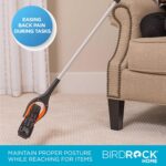 BIRDROCK HOME Grabber Reacher Tool with Long Handle - 32 Inch Tool for Picking Up Dropped Objects - Lightweight Aluminum Design for Reaching & Grabbing Things - Handicap Aid with Rubber Grip - Image 5