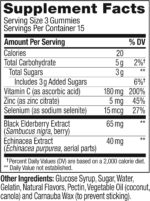 OLLY Immunity Gummy, Immune Support, Elderberry, Zinc, Vitamin C, Supplement, Berry Flavor, 15 Day Supply - 45 Count - Image 8