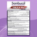 Sambucol Cold and Flu Relief Tablets - Homeopathic Cold Medicine, Cold Remedy for Adults, Black Elderberry for Colds, Zinc Cold Remedy - 60 Count - Image 3