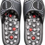 BYRIVER Tension Fatigue Relief Massager, Circulation Slippers Sandals, Foot Health Care Products Holistic Gift for Men Women Mom Dad, Muscle Relaxer Trigger Point Massage Tool (XL)