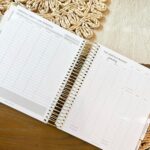 Papers Legacy Edition Budget Planner, 386 Pages, Gold Spiral-Bound, Monthly Calendar and Financial Tracker, 8.75 x 9.75 inches (Sand Dune) - Image 8