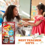 Henoyso 36 Pcs Teacher Keychain Bulk Teachers Appreciation Gifts in Bulk Teacher Gifts Bulk - Image 4