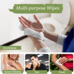 X Large Wet Wipes for Adults - 2 Packs of 56 [112 Count] Disposable Incontinence Wipes, 12" x 8" Adult Wipes for Elderly - Personal Body Wipes for Women and Men, Pre Moistened Adult Washcloths - Image 6