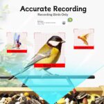 Bird Feeder with Camera, Upgraded 1.5L Smart Bird Feeder with AI Identify for 10000 Plus Bird Species, Auto Capture Bird & Real-time Notifications, Ideal Gift for Bird Lovers (Iron Roof) - Image 4