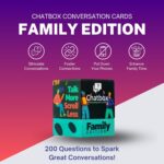 Chat Box - 200 Conversation Starter Cards to Kickstart Family Fun -These Thoughtful, Creative Questions Spark Laughter, Deepen Connections, and Create Unforgettable Family Moments. - Image 2