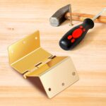 Handicap Brass Expandable Door Hinges - Offset Hinges for Doors - 3 Pack - Image 7