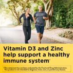 Nature Made Calcium Magnesium Zinc with Vitamin D3, Dietary Supplement for Bone Support, 300 Tablets - Image 2