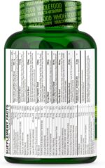 Wholesome Wellness Whole Food Multivitamin for Men - Natural Multi Vitamins, Minerals, Organic Extracts - Vegan Vegetarian - 120 Tablets - Image 8
