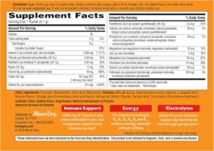 Emergen-C 1000mg Vitamin C Powder for Daily Immune Support Caffeine Free Vitamin C Supplements with Zinc and Manganese, B Vitamins and Electrolytes, Super Orange Flavor -60 Count(Pack of 1) - Image 8