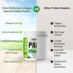 Paleo Perfection Vanilla Banana Grass Fed Beef Collagen Protein Powder with Stevia - Paleo, Keto, SCD, AIP Protein Powder with Apple Fiber, Carrot & Broccoli - 300g Protein Powder & Superfood Blend - Image 6