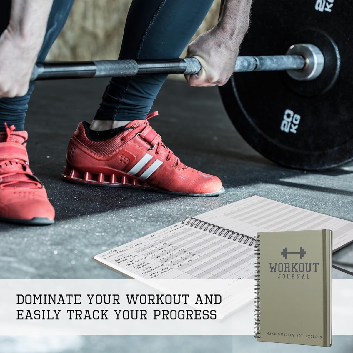 The Ultimate Fitness Journal for Tracking and Crushing Your Gym Goals - Detailed Workout Planner & Log Book For Men and Women - Great Gym Accessories With Calendar, Nutrition & Progress Tracker - Image 6