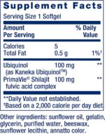 Life Extension Super Ubiquinol CoQ10 with Enhanced Mitochondrial Support, ubiquinol CoQ10, shilajit, potent heart health & cellular energy production support, ultra-absorbable, gluten-free, 60 softgel - Image 2