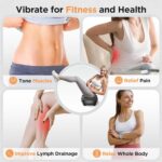 FEIERDUN Vibration Plate Exercise Machine, Vibration Plate for Lymphatic Drainage, Power Plate Vibration Platform for Weight Loss, Toning & Wellness - Image 2