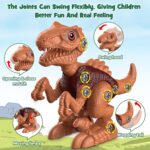 Laradola Dinosaur Toys for 3 4 5 6 7 8 Year Old Boys, Kids Take Apart STEM Construction Building Kids Toys with Electric Drill, Party Christmas Birthday Gifts Boys Girls - Image 5