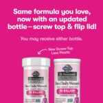 Garden of Life Once Daily Dr. Formulated Probiotics for Women 50 Billion CFU 16 Probiotic Strains with Organic Prebiotics for Digestive, Vaginal & Immune Health, Dairy Free, Shelf Stable 30 Capsules - Image 2