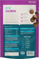 VetIQ Calming Support Supplement for Dogs, Calming Chews Help Manage Stress and Promote Relaxation, Anxiety Relief for Dogs, Made in The USA, 60 Count - Image 9