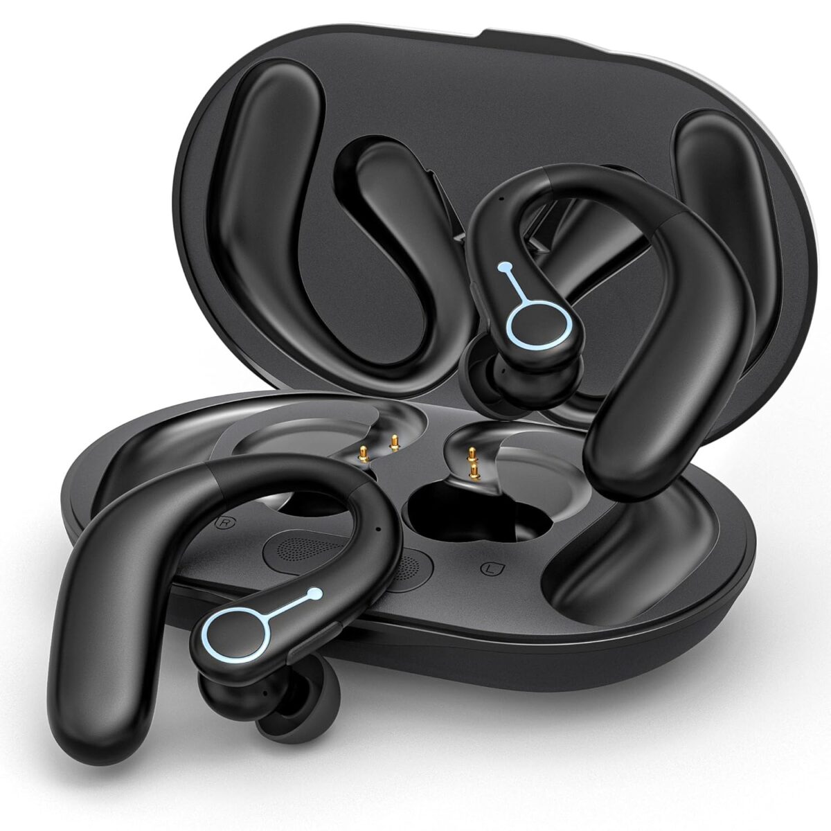 Hearing Aids, Hearing Aids for Seniors with Bluetooth, Rechargeable Hearing Aid with APP for People with Hearing Loss, 5 Levels of Volume Automatic Noise Cancellation, Clear Sound and Easy to Use - Image 1
