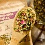 Organic Stress-Relief Herbal Tea Blend with Calming Chamomile, Lavender, Rose, Lemon Verbena, Agrimony, Catnip, Damiana, Holy Basil, Hawthorn Berry, and Skullcap for Relaxation (Herbal Tea) - Image 2