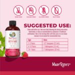 MaryRuth Organics Multivitamin for Women Men & Kids | Vegan, Sugar Free | Womens Multivitamin & Multimineral | Beauty & Energy Women's Multivitamin| Non-GMO | 15.22 Fl Oz - Image 3